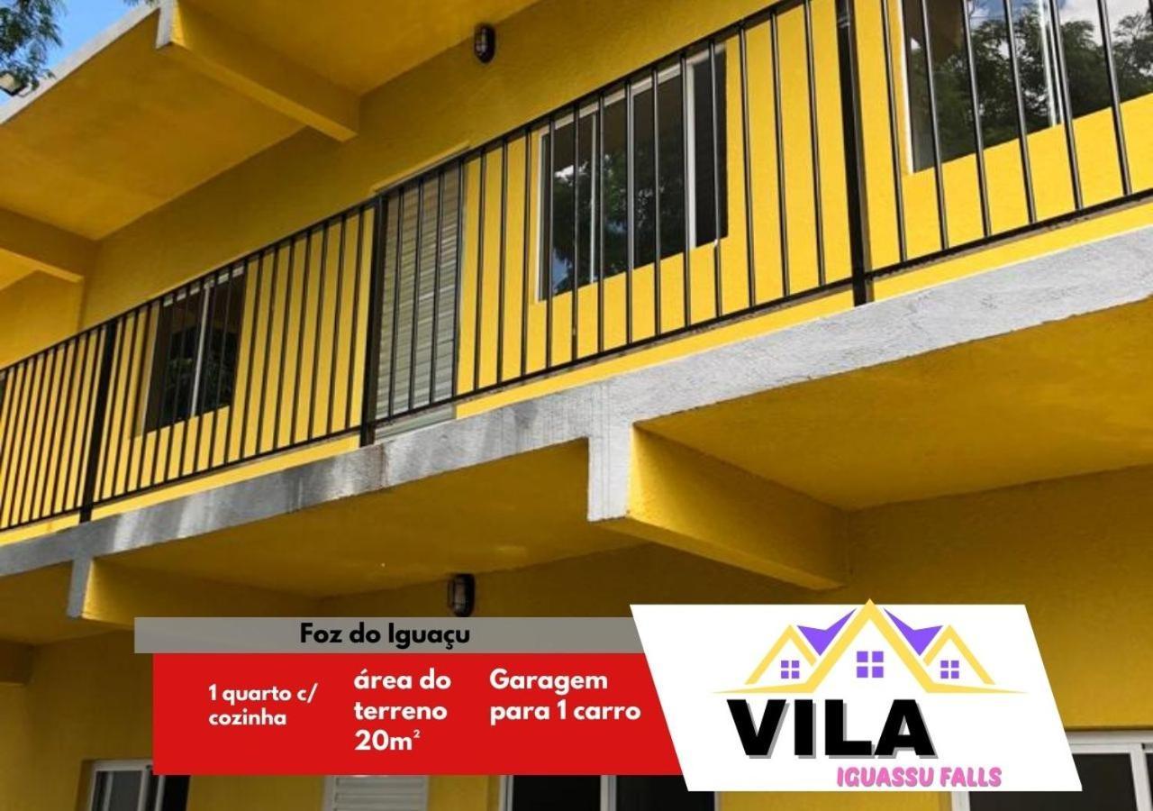 Ferienwohnung Apartamento Loft Encantador Com Patio Foz do Iguaçu Exterior foto